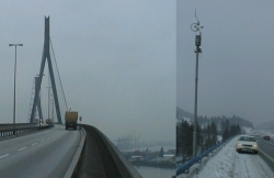 Messstellen Köhlbrandbrücke HH  u. Kroatien